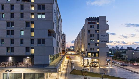 Student City Project. "Broshim" compound, Tel Aviv University